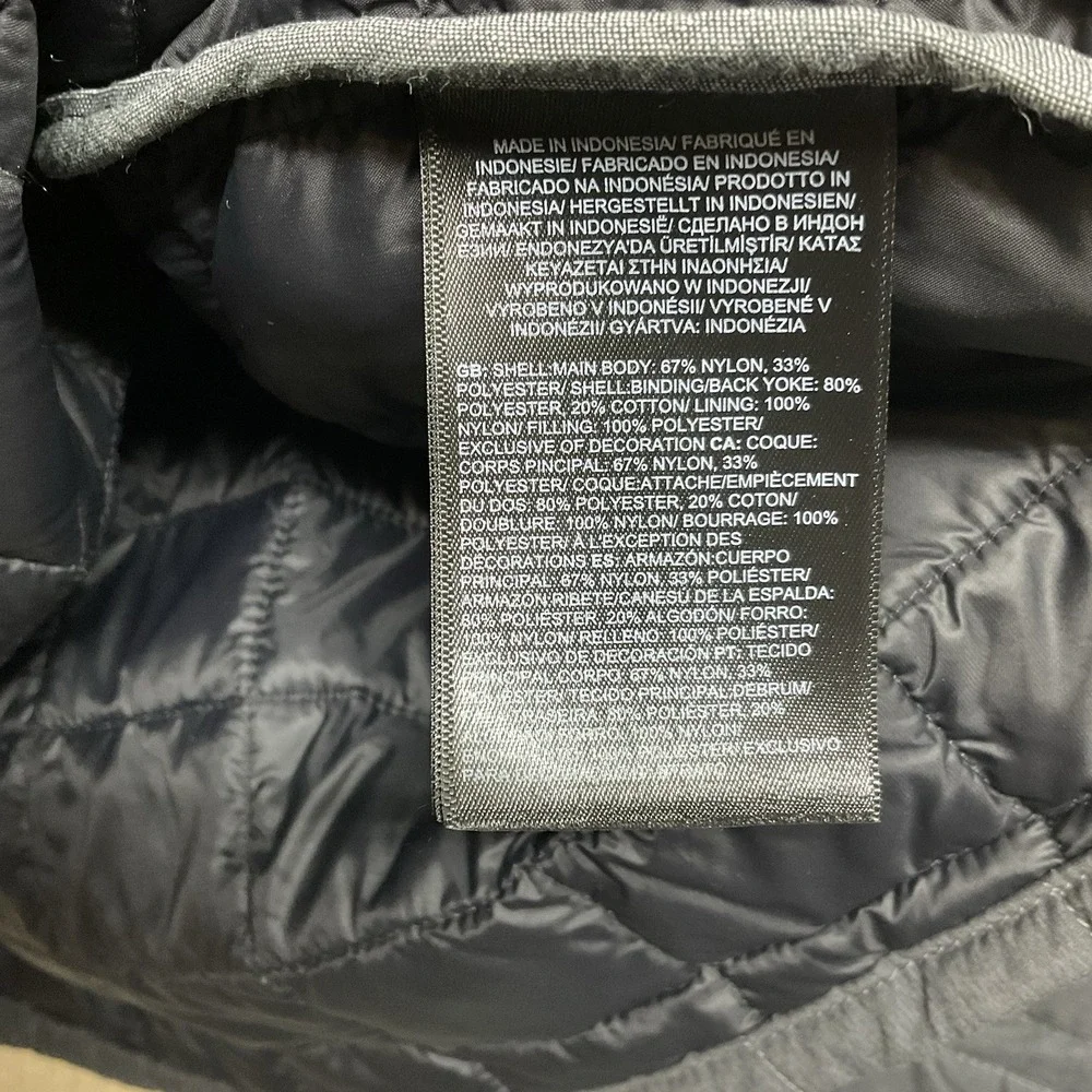 The North Face Thermoball ECO Shirt Jacket‎ - Men 2XL Snap Button Quilted Gray